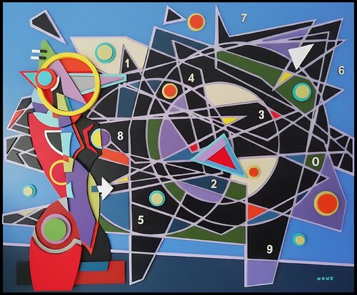 Inside the Think di MONK -Sangiorgio, Pittura in vendita su Singulart