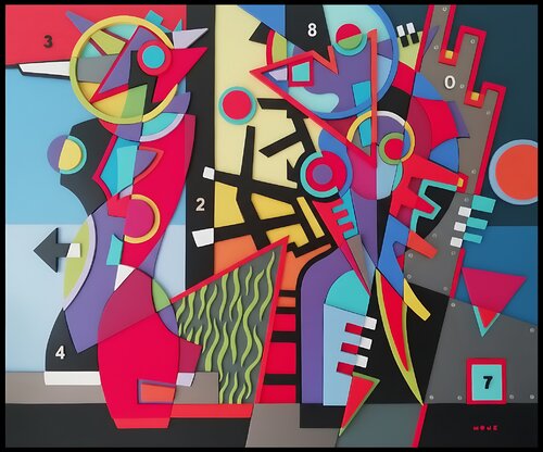 Magical Vision di MONK -Sangiorgio, Pittura in vendita su Singulart