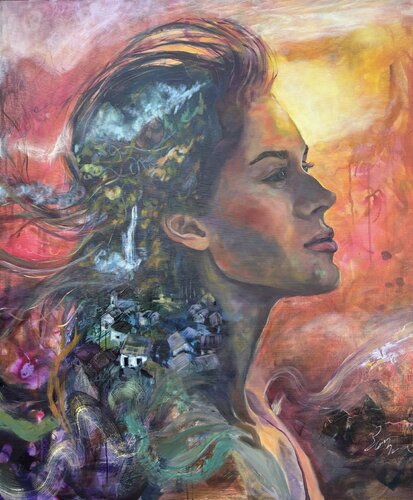 Freedom Calling by Irina Shishkova, Painting for Sale on Singulart