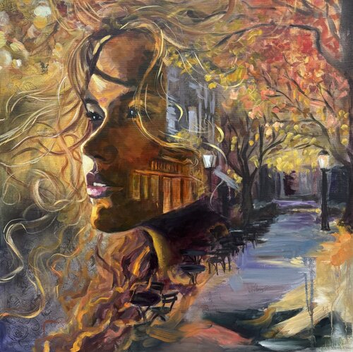 Liquid Sunshine van Irina Shishkova, Schilderij te koop op Singulart