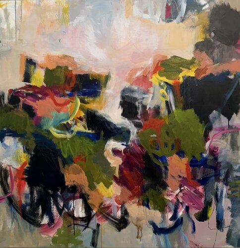 New Growth van Deanna Schuerbeke, Schilderij te koop op Singulart