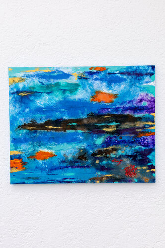 "Tauche in dein Meer" van Merima Imamovic, Schilderij te koop op Singulart
