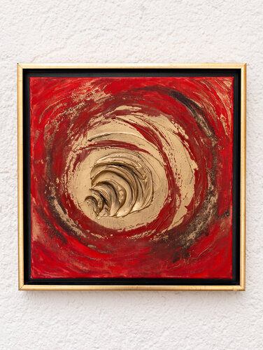 "Goldene Rose" van Merima Imamovic, Schilderij te koop op Singulart