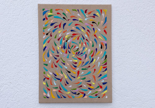 "Wir sind bunt" van Merima Imamovic, Schilderij te koop op Singulart