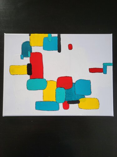 "Rahmen der Verspieltheit" van Merima Imamovic, Schilderij te koop op Singulart