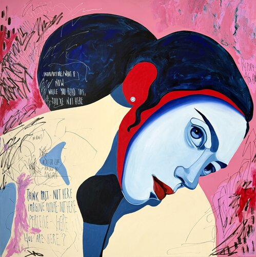 You’re not here de Elena Lemust, Pintura a la venta en Singulart