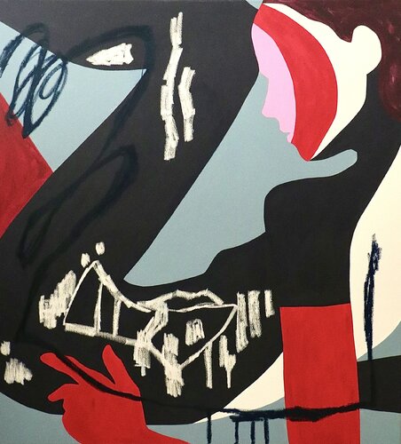 Me ne lavo le mani, Ponzio Pilato by Elena Lemust, Painting for Sale on Singulart