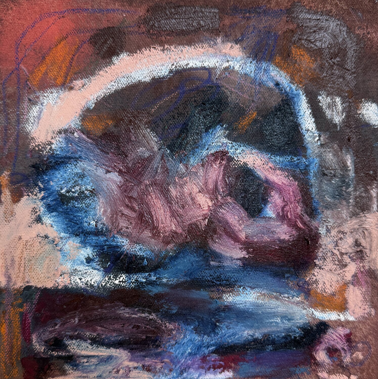 Mini mountains 14/6/6 Elena Lemust Peinture originale à vendre