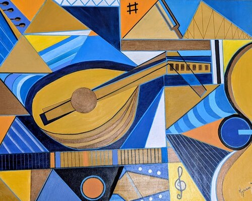 Oud van Myriam Djaouk, Schilderij te koop op Singulart