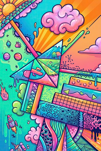 Top , Deep, And everything Between von Romain deceuninck, Digital kaufen auf Singulart