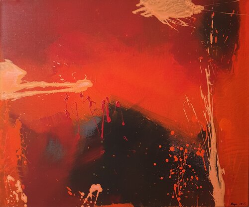 Oceans 11 van Allegra Wagner, Schilderij te koop op Singulart