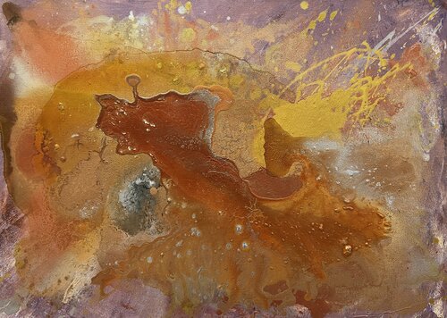 Der Asteroiden Zerfall par Allegra Wagner, Peinture en vente sur Singulart