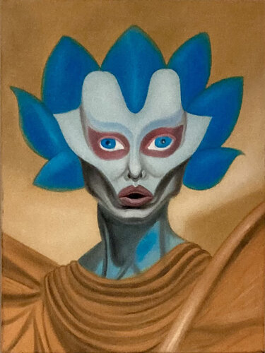 HOMME DE LA LUMIÈRE von LUCIANŒSTEVAN, Malerei kaufen auf Singulart