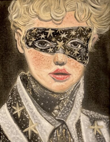 GARÇON DES ÉTOILES von LUCIANŒSTEVAN, Malerei kaufen auf Singulart