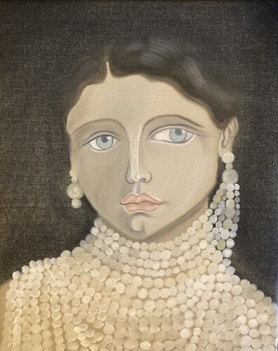 DAME NACRÉ di LUCIANŒSTEVAN, Pittura in vendita su Singulart