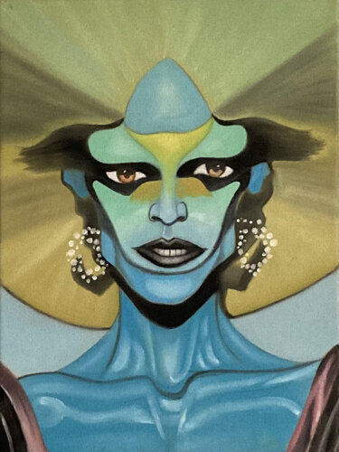 ÊTRE ASTRAL van LUCIANŒSTEVAN, Schilderij te koop op Singulart