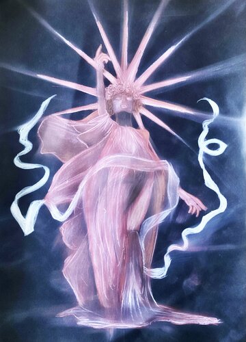 SOULÈVEMENT CELESTE de LUCIANŒSTEVAN, Dibujo a la venta en Singulart