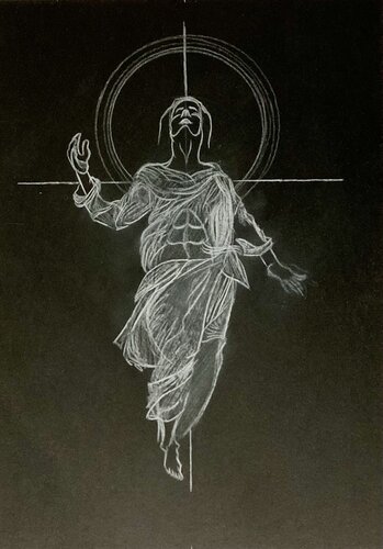 L'ASCENSION van LUCIANŒSTEVAN, Tekening te koop op Singulart
