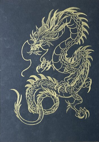 LE DRAGON von LUCIANŒSTEVAN, Zeichnungen kaufen auf Singulart
