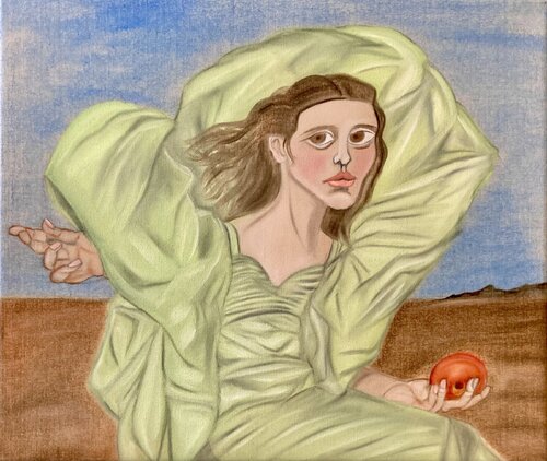 LE POIDS DU DÉSIR von LUCIANŒSTEVAN, Malerei kaufen auf Singulart