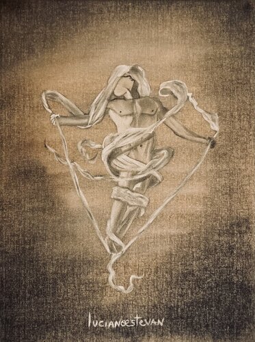 TRANSFIGURATION von LUCIANŒSTEVAN, Malerei kaufen auf Singulart
