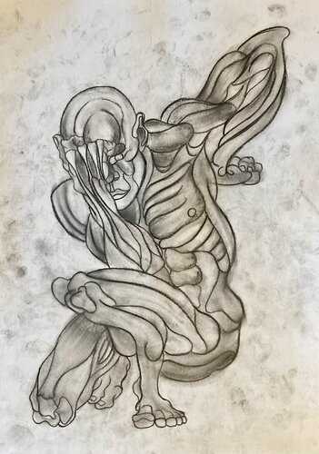 MÉTAMORPHOSE von LUCIANŒSTEVAN, Zeichnungen kaufen auf Singulart
