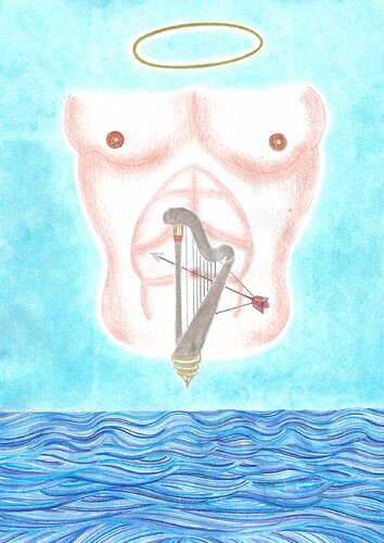 CORPS SACRÉ von LUCIANŒSTEVAN, Zeichnungen kaufen auf Singulart