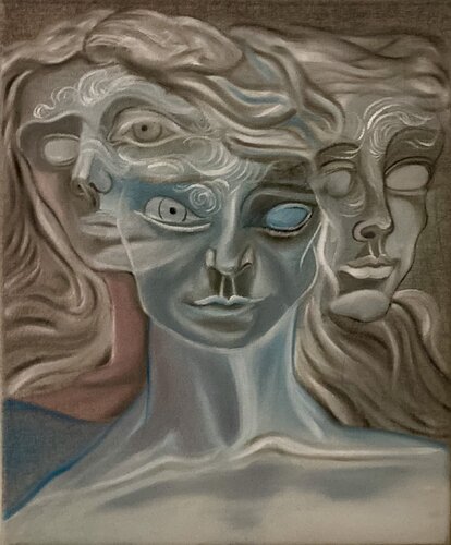 FLUX ENVOÛTANT par LUCIANŒSTEVAN, Peinture en vente sur Singulart