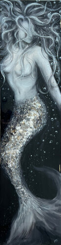Mica Mermaid by Crystal Bailey, 회화 for Sale on Singulart