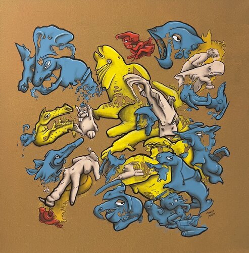 Delphyron von Danilo Mileta, Malerei kaufen auf Singulart