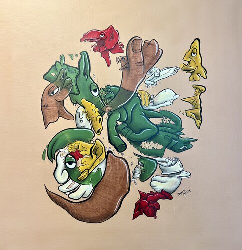 Inhalation von Danilo Mileta, Malerei kaufen auf Singulart