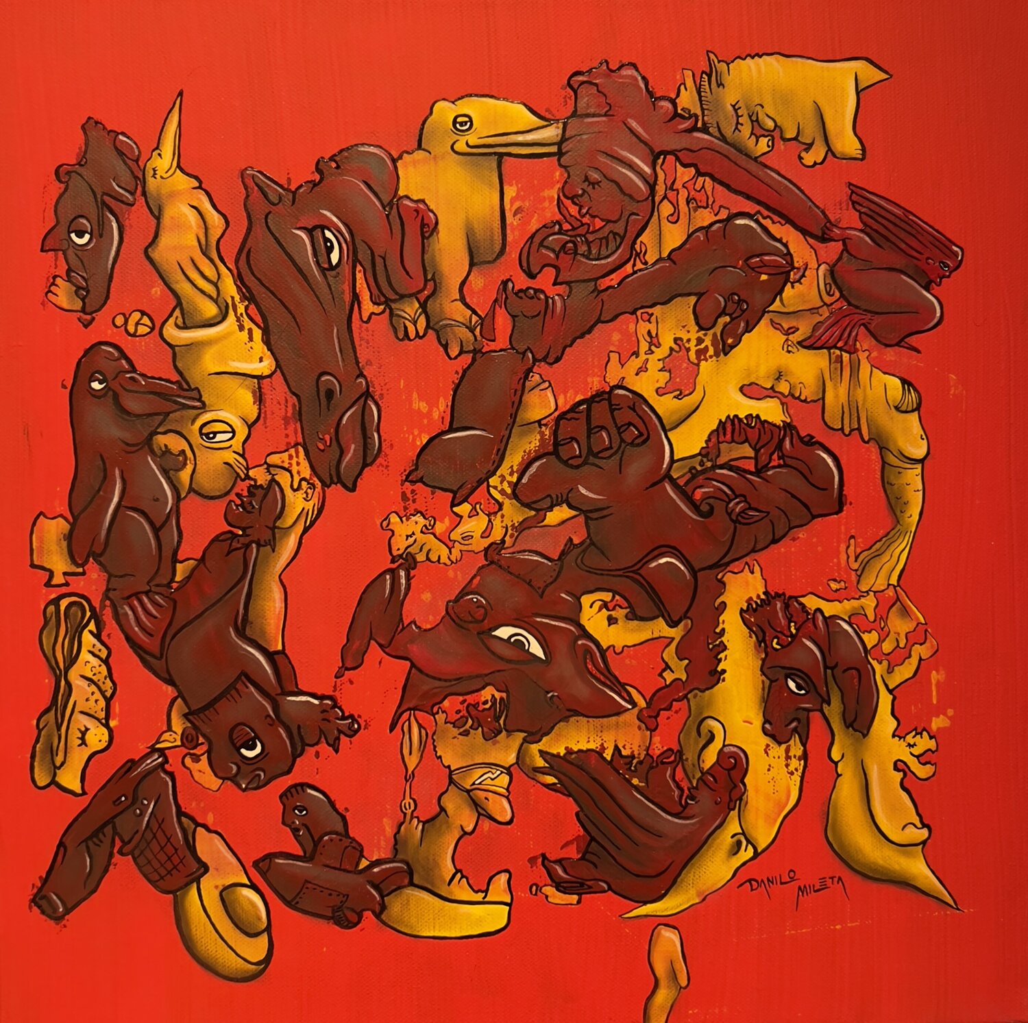 Flammes vives Danilo Mileta