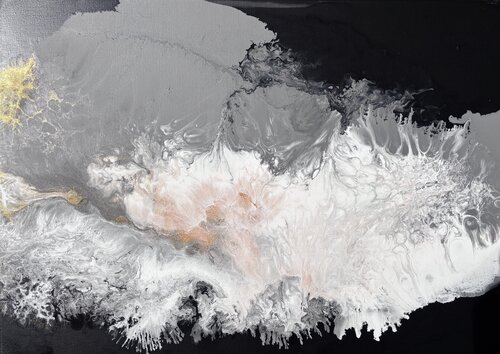 Confine liquido von Atelier dei colori di elebio_art, Malerei kaufen auf Singulart