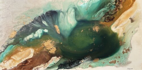 Viridion von Atelier dei colori di elebio_art, Malerei kaufen auf Singulart