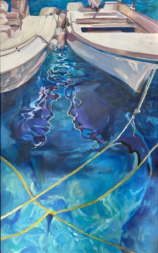 Side By Side by Cassie Tumlinson, Painting for Sale on Singulart