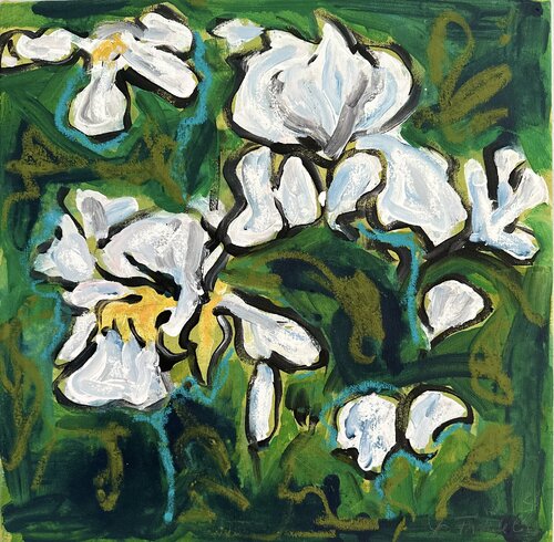Iris by Luni Franklynn, Painting for Sale on Singulart