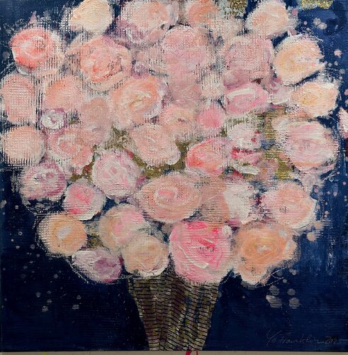 Rosenstrauß by Luni Franklynn, Painting for Sale on Singulart