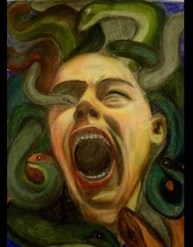 MEDUSA von Susanna Gatto, Zeichnungen kaufen auf Singulart