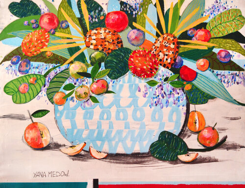 Azure Abundance von Yana Medow, Malerei kaufen auf Singulart