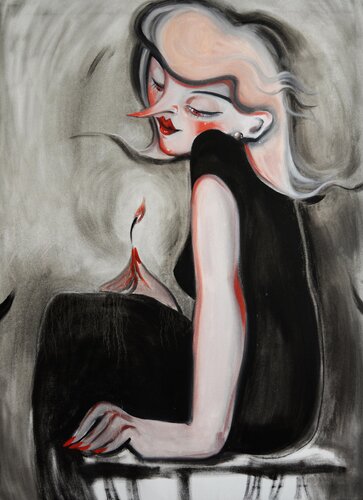 Against Night von Yana Medow, Malerei kaufen auf Singulart