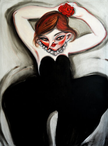 Red Flor von Yana Medow, Malerei kaufen auf Singulart