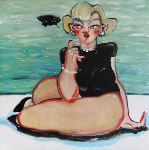 Little bird de Yana Medow, Pintura a la venta en Singulart