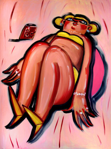 Soda Muse van Yana Medow, Schilderij te koop op Singulart
