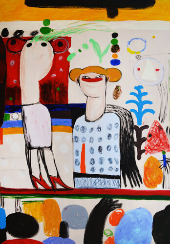 Day Shapes de Yana Medow, Pintura a la venta en Singulart