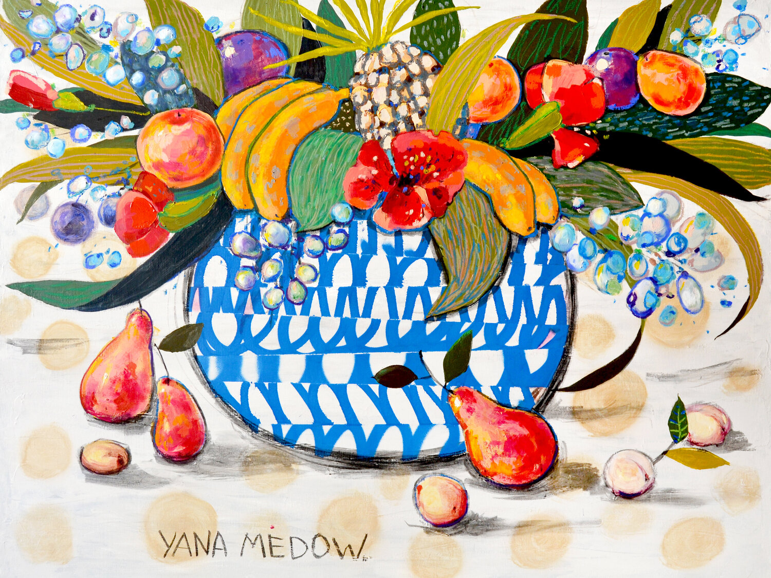 Still Life with Pineapple Yana Medow