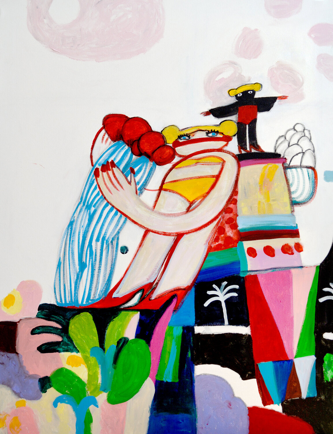 Abstract figurative Yana Medow