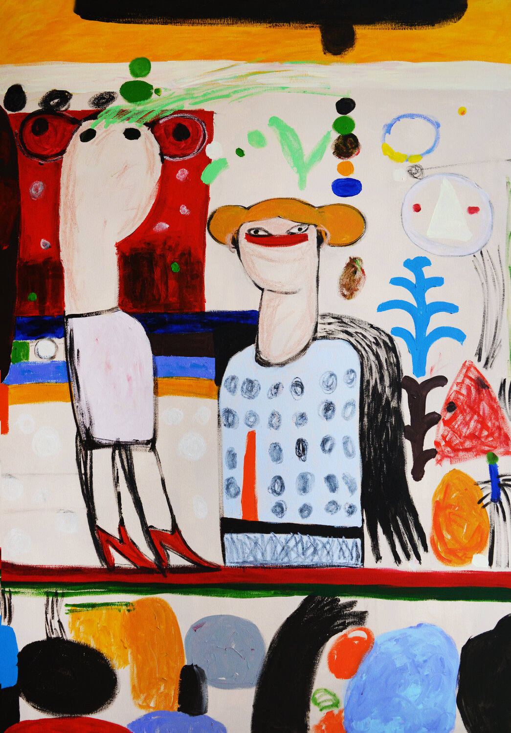Day Shapes Yana Medow Pintura original en venta