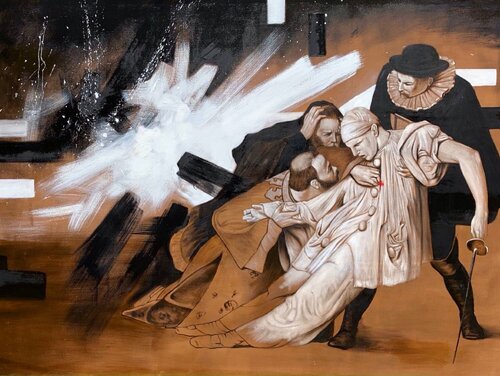 "La Luz después de la Mascarada" - "The light after the masquerade" by Alejandro Reyna, 회화 for Sale on Singulart