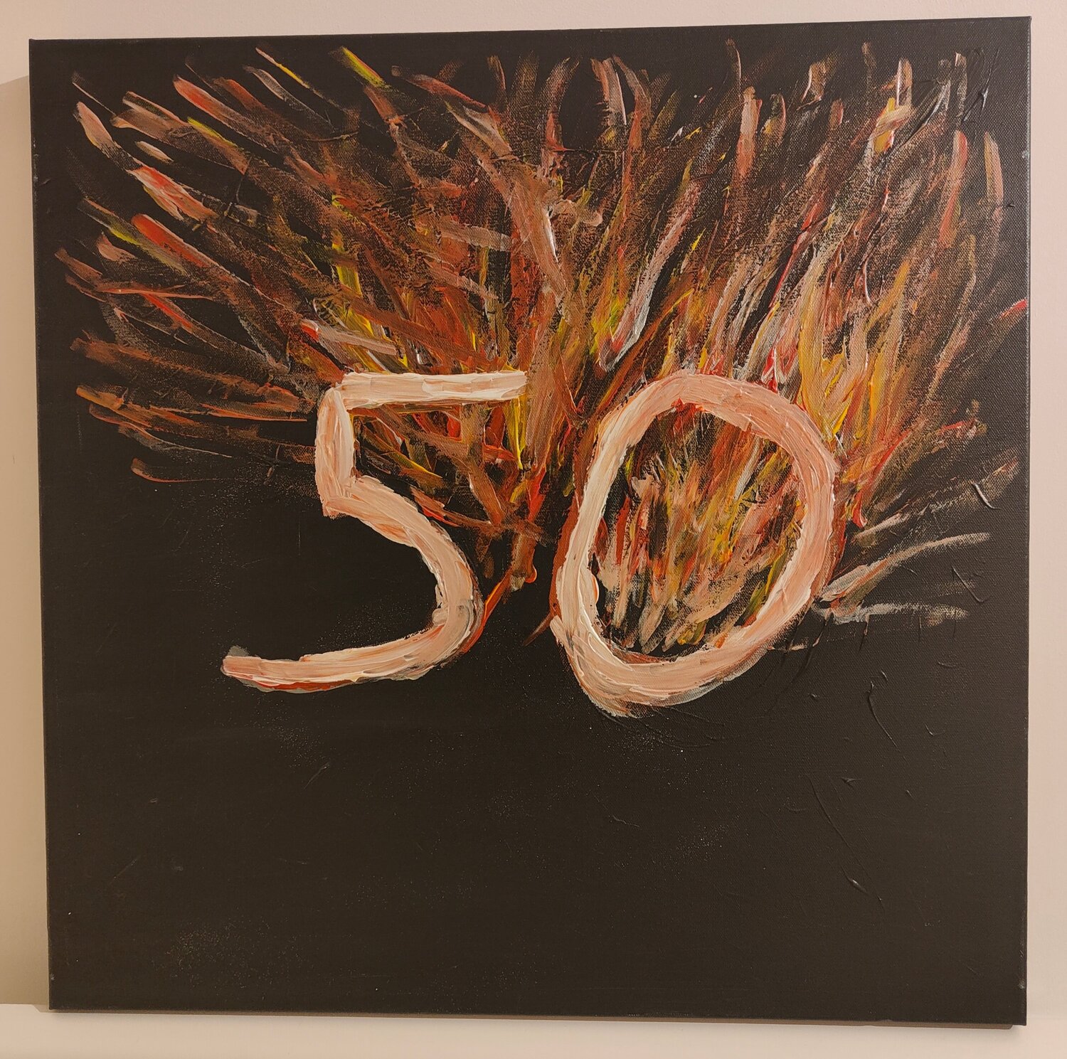 50 ans Anne-Lise PAULIAC Peinture originale à vendre