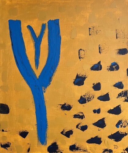 The Sign Remains von Irina Debowska, Malerei kaufen auf Singulart